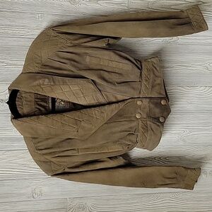 Adventure Bound Wilson Leather Jacket Retro Vintage Womens XS
